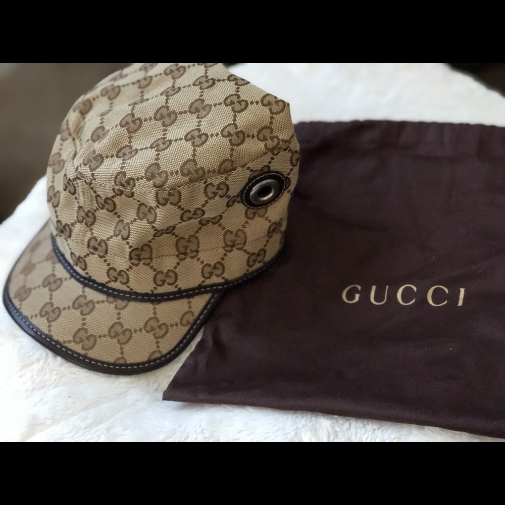 Gucci Military Canvas Hat